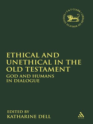 cover image of Ethical and Unethical in the Old Testament